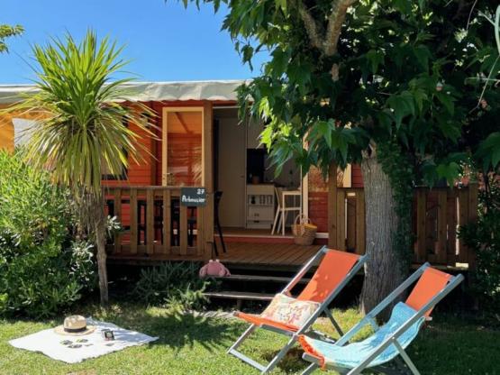 Stacaravan Caraïbes - 31m² - 2 slaapkamers - Airconditioning