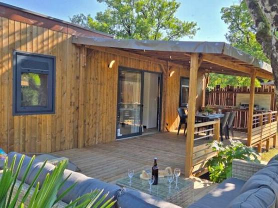 MOBILHOME ELEGANCE 2 Rooms - 40 m² - Semi covered terrace 35 m²