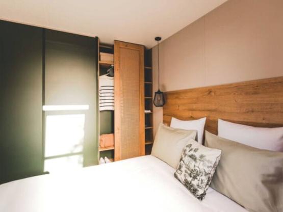 Mobile-home 28m² - 2 bedrooms (bed 160cm) - with TV -