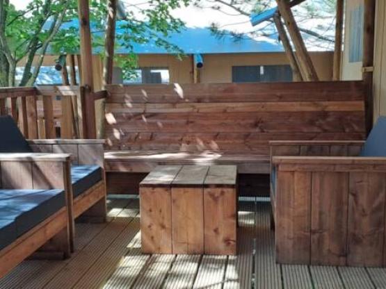 Tente Safari Prestige Plus 6 people 3 Bedrooms 1Bathroom 49m²