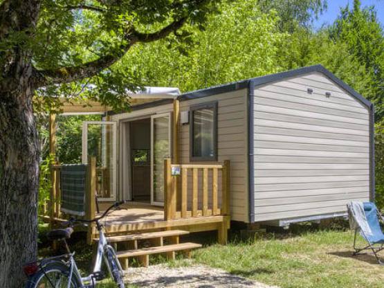 Mobile-home Bahia Compact 20m² - 1 bedroom - sheltered terrace 11m² - TV