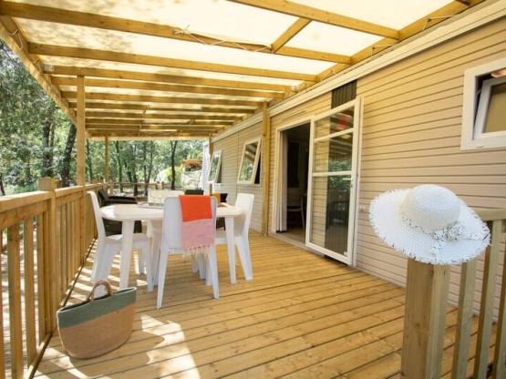 Mobil-home “Évasion” – Espace et liberté au cœur de la nature - Accessible aussi en PMR