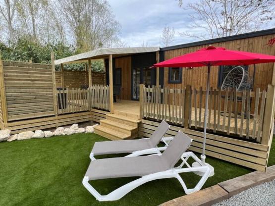 Premium mobile home "SPA" 6 people Air conditioning 3 bedrooms 2025