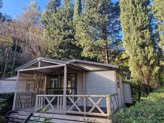 Chalet Confort l’Amandier (2 chambres - 4 pers max) 24 m² + terrasse