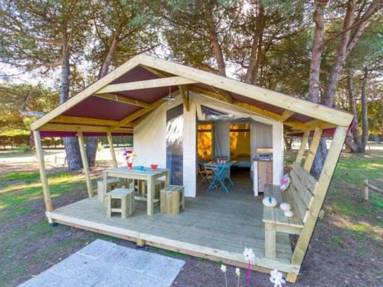 Natura tent - 22m² - 2 bedrooms.