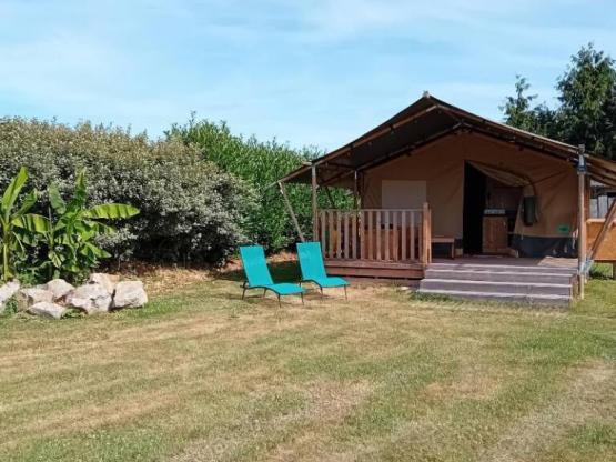 Woody 25 Premium Safari Lodge Tente avec Salle de bain