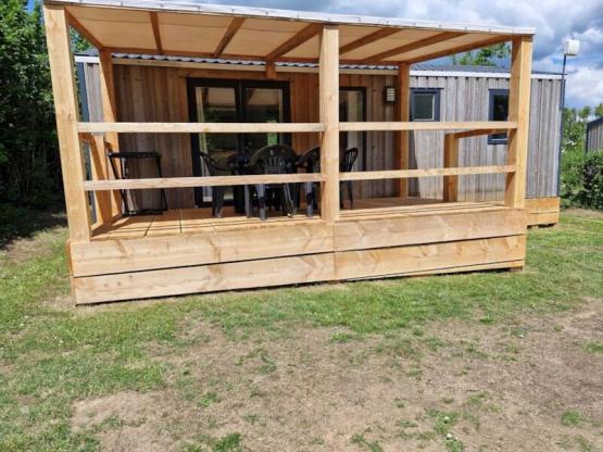 Mobile-home Limousin Premium 32m² - 3 bedrooms + TV + dishwasher + covered terrace+Chilean