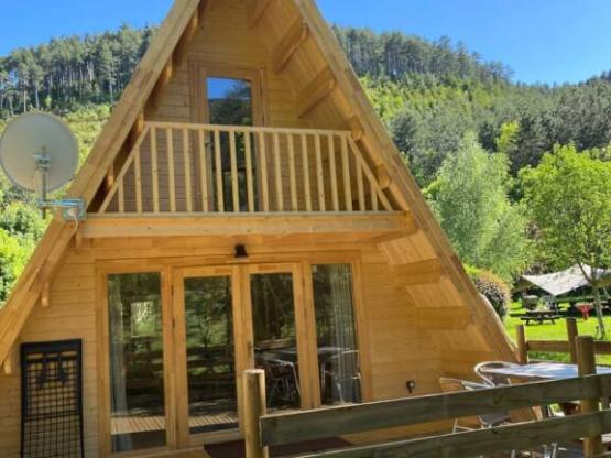 A-frame cabin