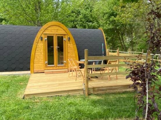 Wooden cabin unusual accommodation