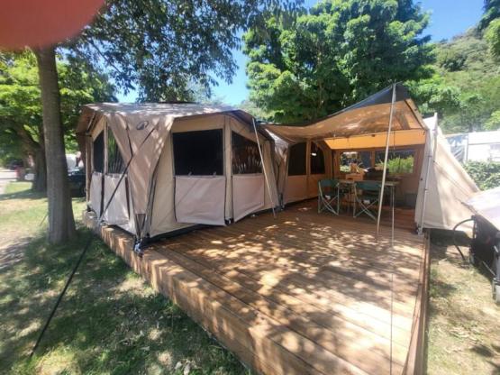Fully Equipped Tent – Large "Ready to Camp" Model 2025