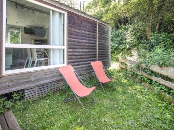 MH Premium Loggia 26m² 2 chambres + terrasse couverte 9m² + TV + Clim + lits faits à l'arrivée