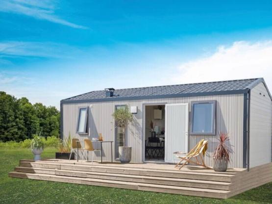 Stacaravan COMFORT - 3 slaapkamers - airconditioning