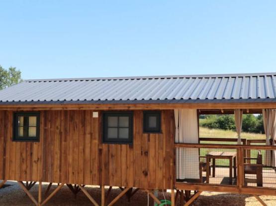 Hütte Etosha - Talblick