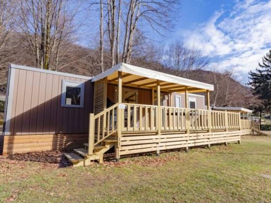 Mobil-Home Premium | 40 m² | Terrasse Bois Couverte