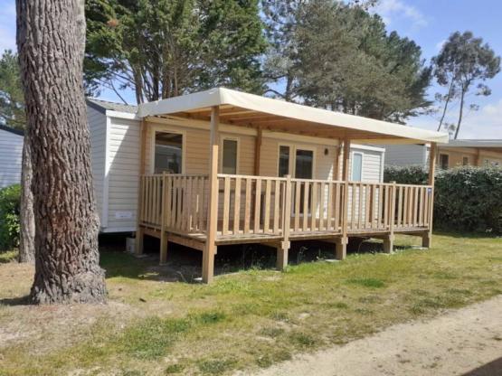 New Mobil-Home Premium 32m²(3ch.-6pers.) + Terrasse + TV + Clim