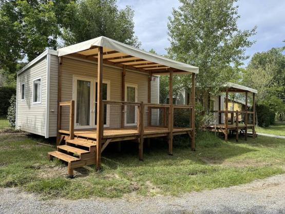 NEW : Mobil-home Premium 22m² (2p-1ch), Clim, TV, nespresso vertuo