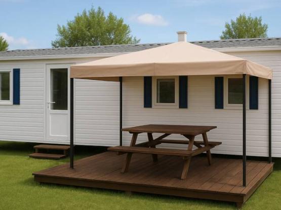 Titania mobile home - 24m2 + 15m2 terrace - 2 bedrooms