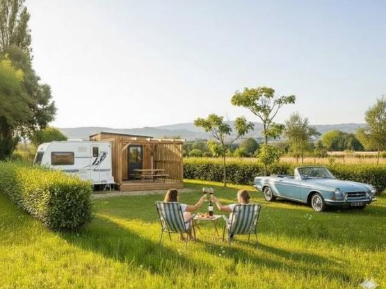 Premium Pitch (with private sanitary facilities) New for 2026 (Non-contractual photo created by AI)