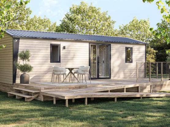 Mobil home 2ch PMR 35m² - terrasse couverte
