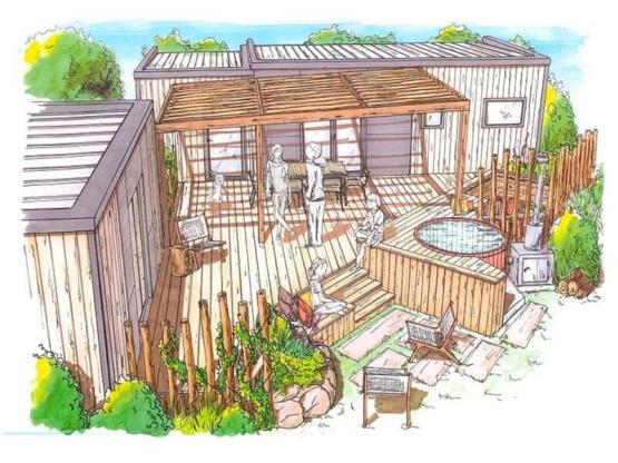 COTTAGE PREMIUM DUO – 8 PERS. – Air conditioning