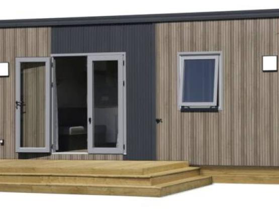 nouveauté 2026!mobil-home luxe l'ecrin vert,climatisé, 2 chambres, 2 sdb,climatisé,tv