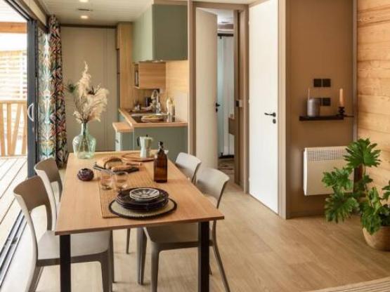 Chalet ETOILE +35m² (3 chambres) Terrasse couverte +TV 6 pers.