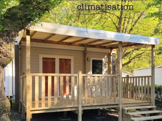 2 PERSON AIR-CONDITIONED MOBILE HOME CAPUCINE WITH TERRACE