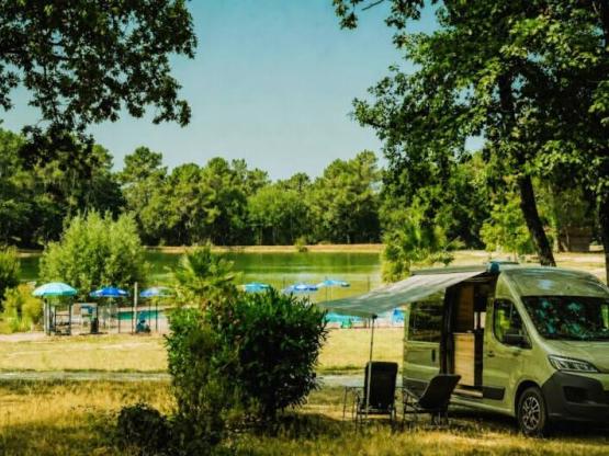 NATURE PITCH WITH A VIEW OF THE POND
