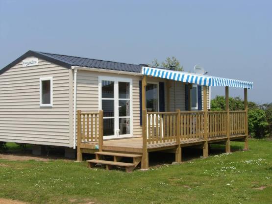 Mobile home 31m² with parental suite and half-covered terrace 15m²