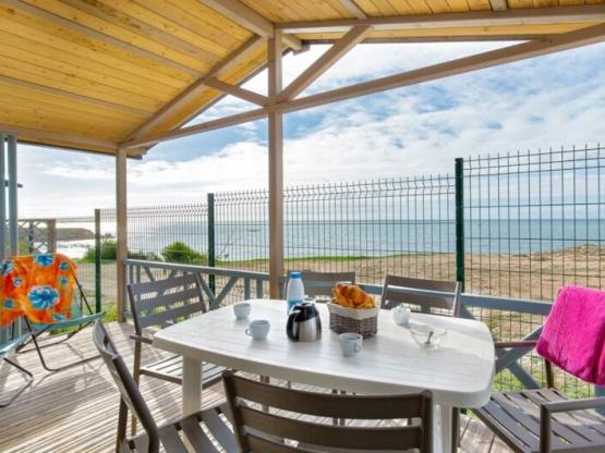 Chalet Face à la mer ~32m² - 3 chambres + climatisation