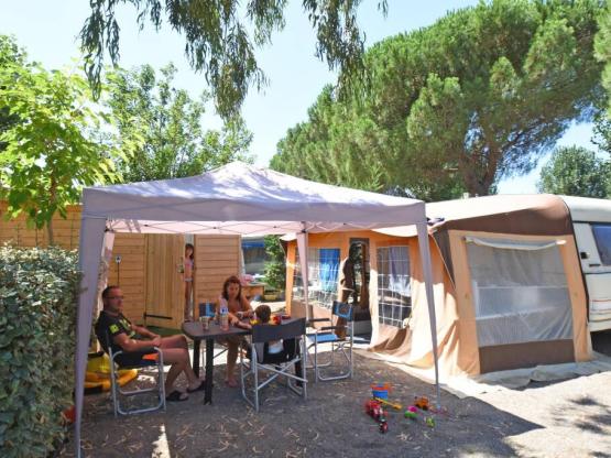 Pitch Individual toilet blocks private