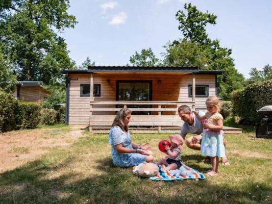 CHALET - 2 bedrooms - 1 bathroom - COUNTRY LODGE with TV - 35 m2 -