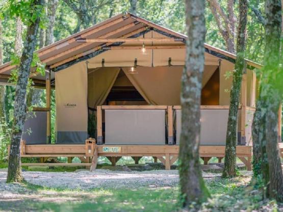 Mobilhome PMR Cottage Confort 29m² (2ch.-4pers.) + Terrasse couverte  + TV + CLIM