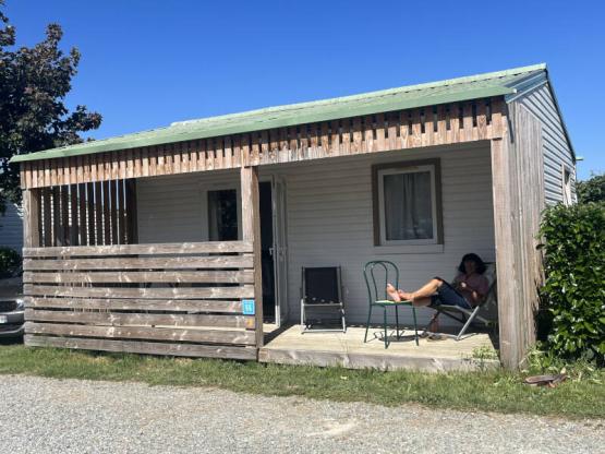 Chalet Essentiel 2 slaapkamers + overdekt terras + wifi