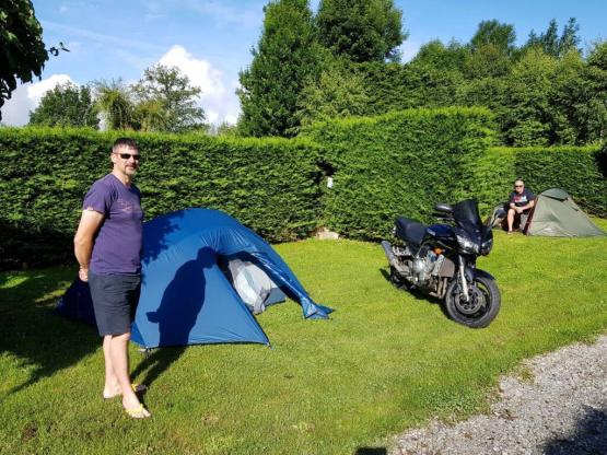 Solo Package (1 tent / motorcycle or bike)
