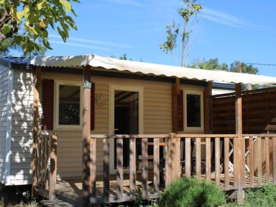 Mobilhome le Lavandou - sheltered terrace