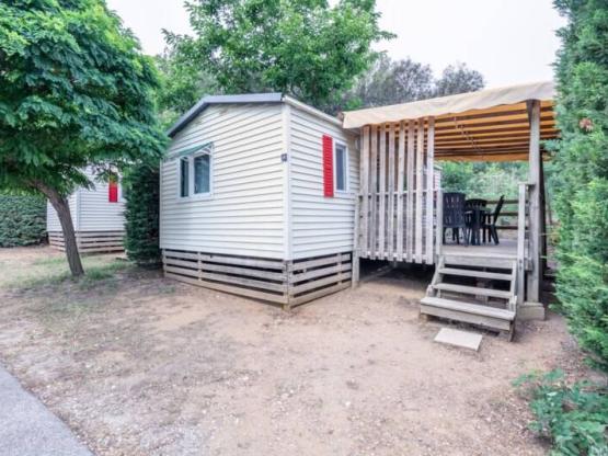 Mobilhome le Pellegrin - sheltered terrace