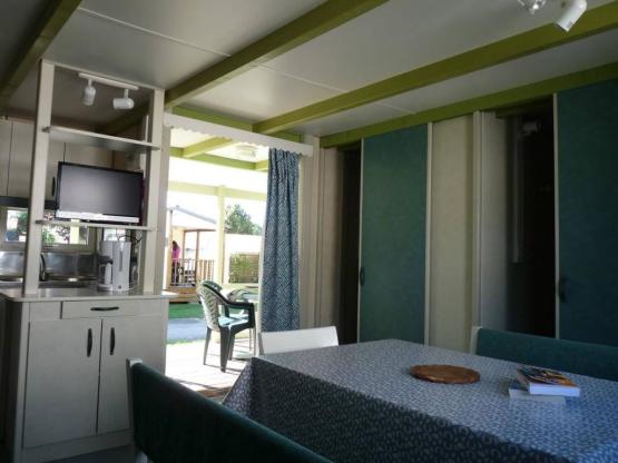 HÜTTE FAMILY 3 Zimmer 29m² + überdachte Terrasse