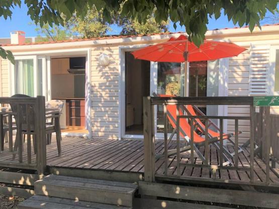 Cottage Riviera Club Prestige 38 m² - 3 bedrooms - wooden terrace, air-conditioning, TV