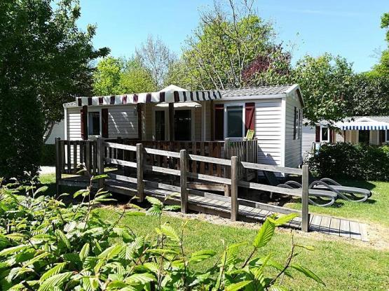 Mobilhome HELIOS 2 bedrooms 33m² + Terrace + TV