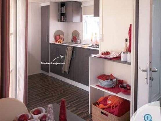 Cottage Privilège Muscadelle - TV, air conditioning, large fridge-freezer 30m²- Large pitch