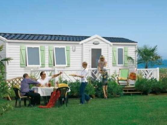 Mobile home Super Titania 35m² / 3 bedrooms - Half-covered terrace