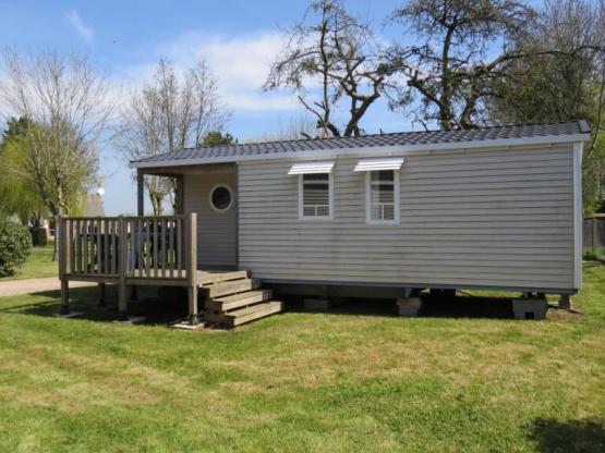 Mobilhome CONFORT 31m² - (6pers) 3 bedrooms + 1 bathroom + wc+ half-covered terrace