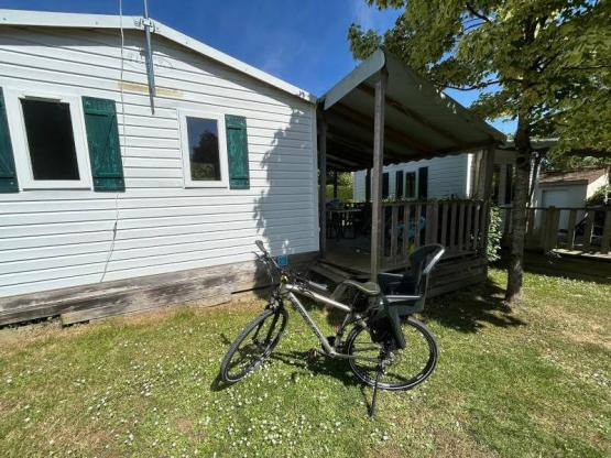 Mobil-home SUPER ASTRIA 1 bedroom + TV + sheltered terrace + wifi