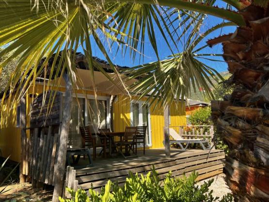 Paillotte CATALINA PREMIUM ++ 32m² - 2 bedrooms - Terrace 15m²