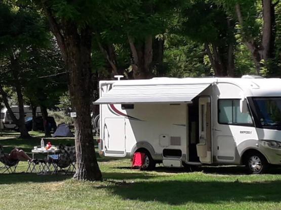 Pitch: car + tent/caravan or camping-car + electricity