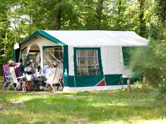 Package NATURE: without electricity : pitch 2p + car + tent or caravan