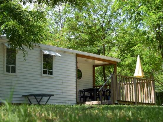 Mobile-home comfort air-conditioned 28m² - 2 bedrooms