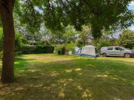 Pitch Confort + 1 car + tent, caravan or motor home+ electricity 10A