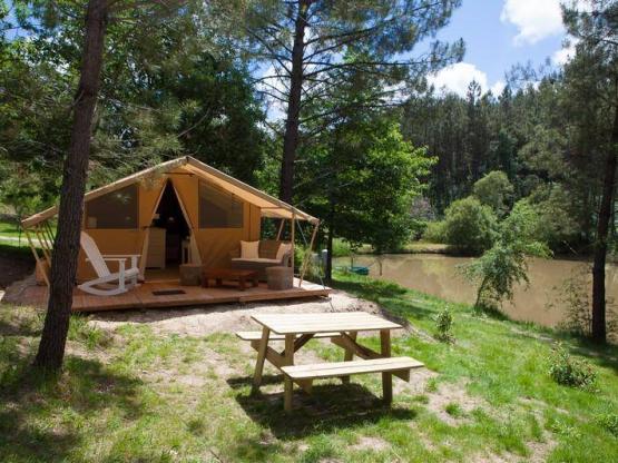 Glamping Tent Safari - Near the lake (Canadian Tent fully equiped)